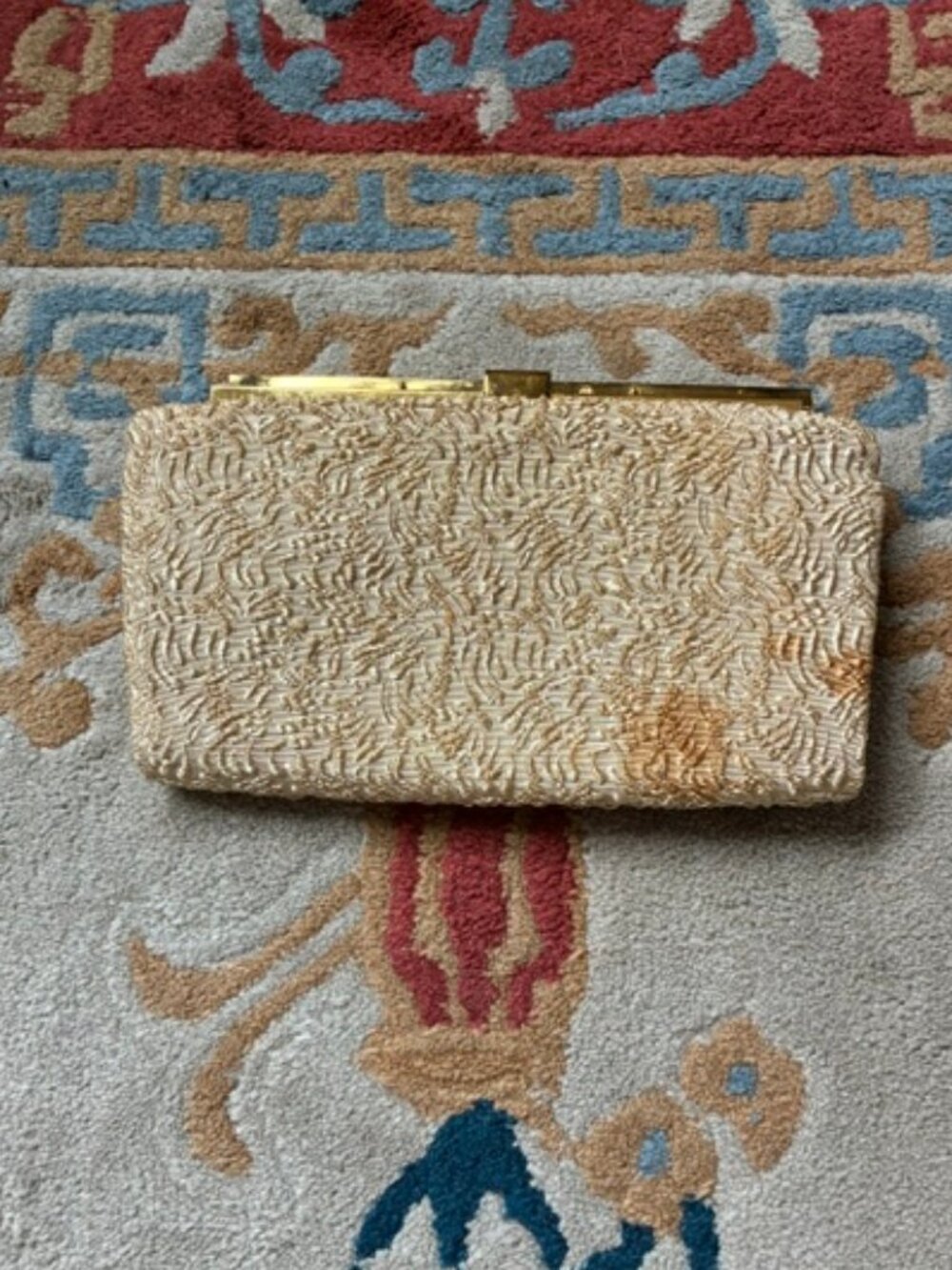 Antique Brocade Clutch
